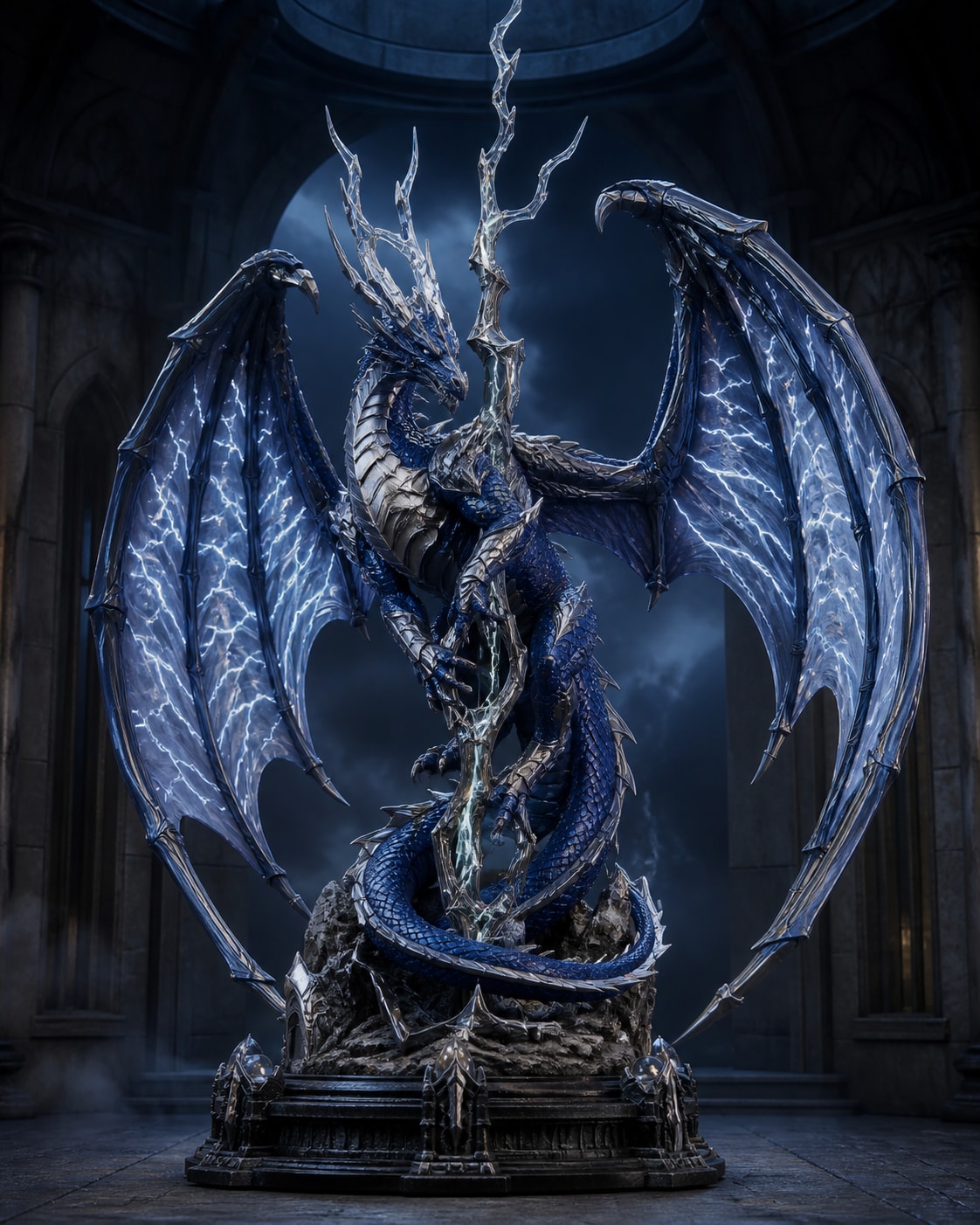 Zephyron - The Storm-Crown Drake